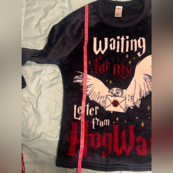 Harry Potter The Wizarding World Sleepwear Long-sleeve Size S Top - Picture 4 of 5
